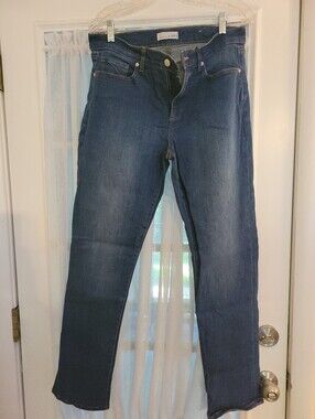 LOFT Women's Dark Blue Stretch Jeans